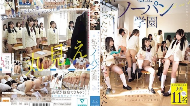 沒穿內褲的青春正盛的純潔少女們 私立無內褲學園