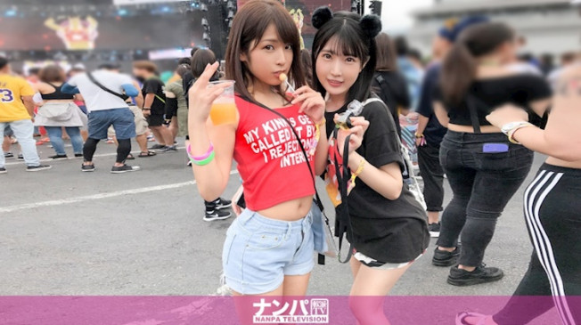 音樂祭搭訕 女大生2人組 200GANA 2167