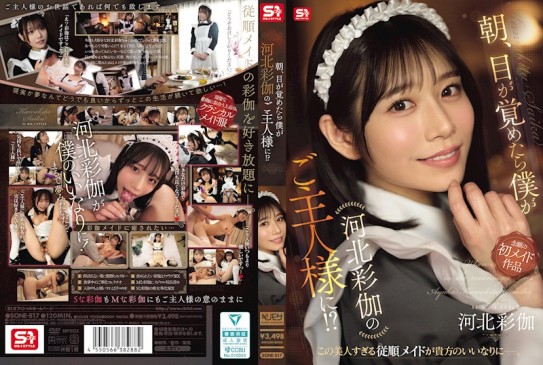 早上醒來發現我竟然成了河北彩伽的主人！？ SONE 817